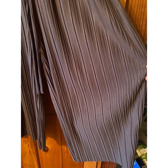 pureJill Elements pleated jumpsuit M slate blue classic - Picture 5 of 10